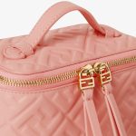 FENDI Vanity Pink nappa leather mini-bag with FF motif - Image 2